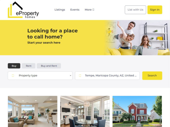 Welcome to eProperty.homes